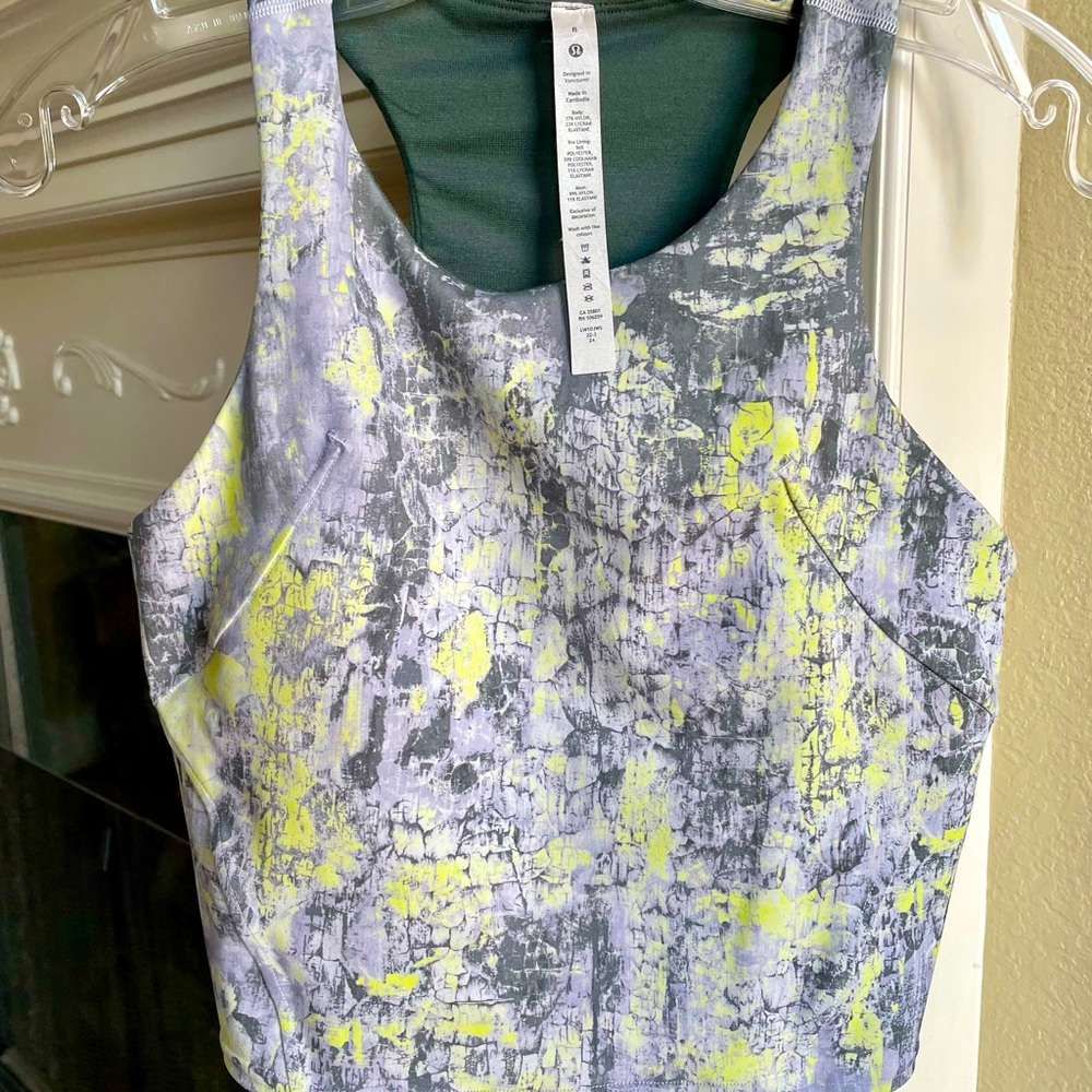 Lululemon sport bra size 8.